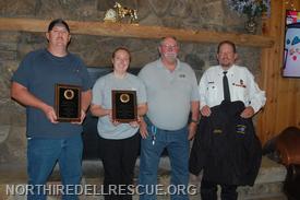 Rawdy Cox 20 yrs service
Morgan Kennedy Squads Person of Year
David Cook-Chief
Jason Mullins 15 yrs service